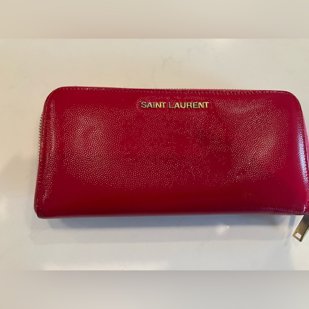 Red wallet, never worn